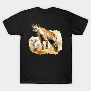 Watercolor Hyena T-Shirt